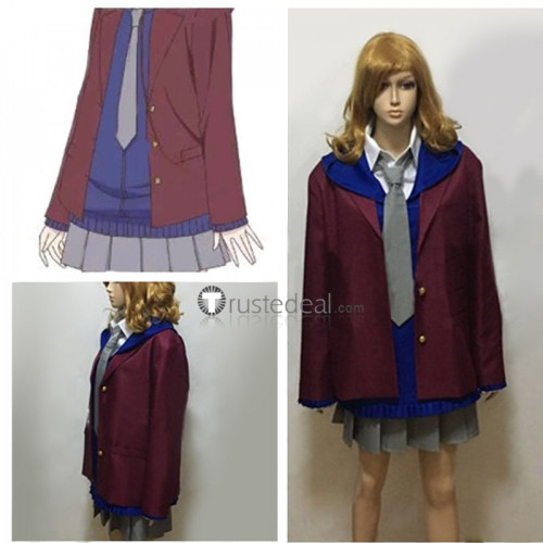 Citrus Matsuri Mizusawa Dark Red Cosplay Costume
