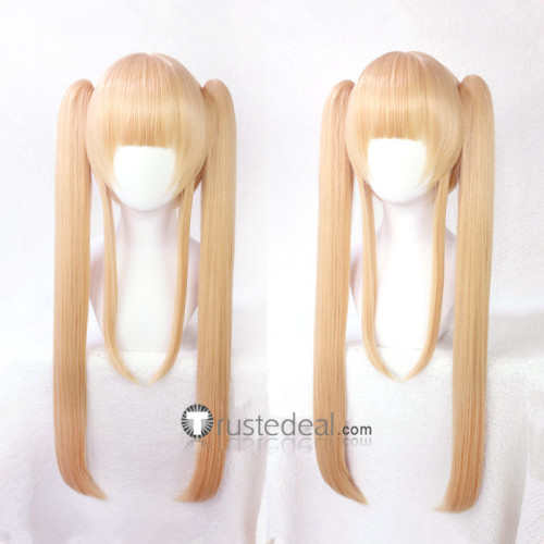 Saenai Heroine no Sodatekata Eriri Spencer Sawamura Blonde Ponytails Cosplay Wig