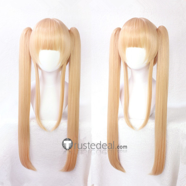 Saenai Heroine no Sodatekata Eriri Spencer Sawamura Blonde Ponytails Cosplay Wig