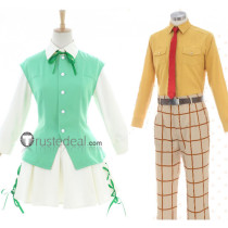 Card Captor Sakura Clear Card Li Syaoran Kinomoto Sakura ED Cosplay Costume