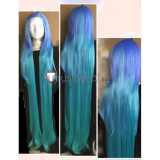 League of Legends LOL Pool Party Zoe Long Blue Gradient Cosplay Wig Props
