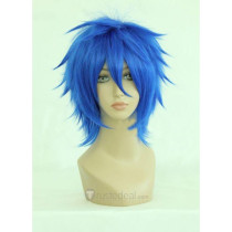 Fairy Tail Jellal Blue Cosplay Wig