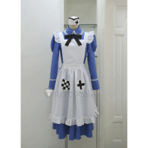 Hetalia Axis Powers Nyotalia England Female Genderbending Alice Maid Cosplay Dress