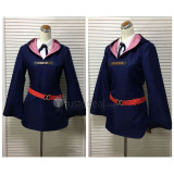Little Witch Academia Akko Sucy Lotte Diana Blue Cosplay Costume