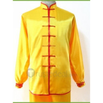 Gold Imitate Silk Tai Chi / Ji Suit