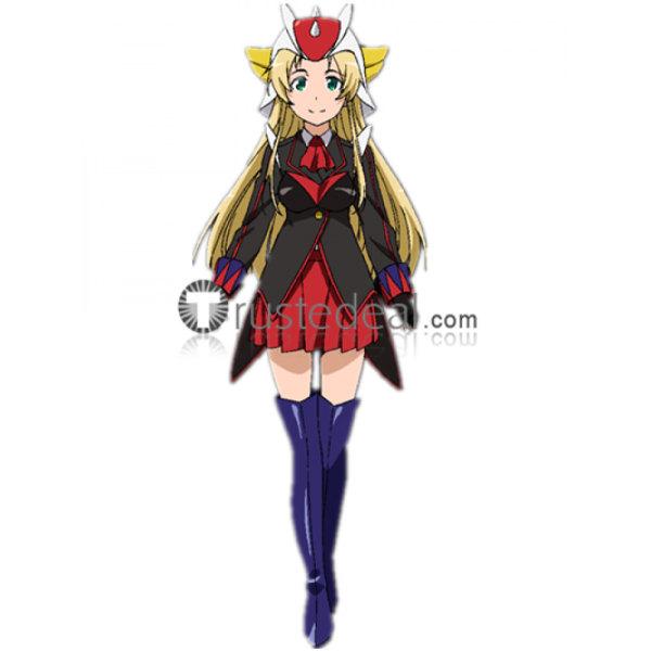 Robot Girls Z Grenda san Purple Cosplay Shoes Boots