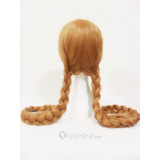 Shining Hearts Amil Brown Cosplay Wig