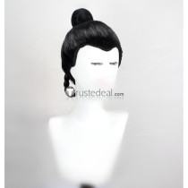 Star Wars Princess Leia Bespin Black Brown Cosplay Wigs