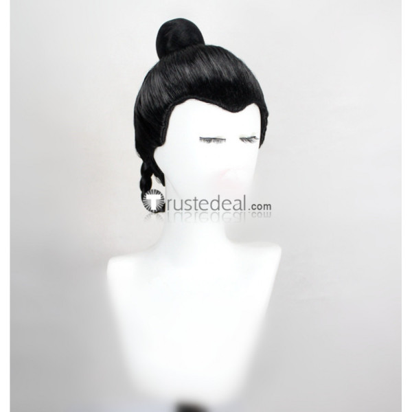 Star Wars Princess Leia Bespin Black Brown Cosplay Wigs