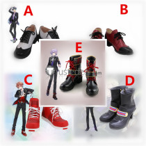 Disney Twisted-Wonderland Ace Riddle Epel Vil Floydla Cosplay Shoes Boots