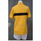 Prince of Tennis Rikkai Young Kan Yellow Uniform Summer Cosplay Costume
