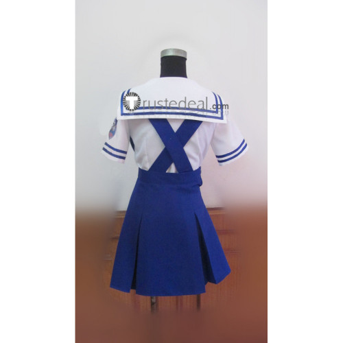 Clannad Nagisa Furukawa and Kyou and Ryou Summer Uniform Cosplay Costume