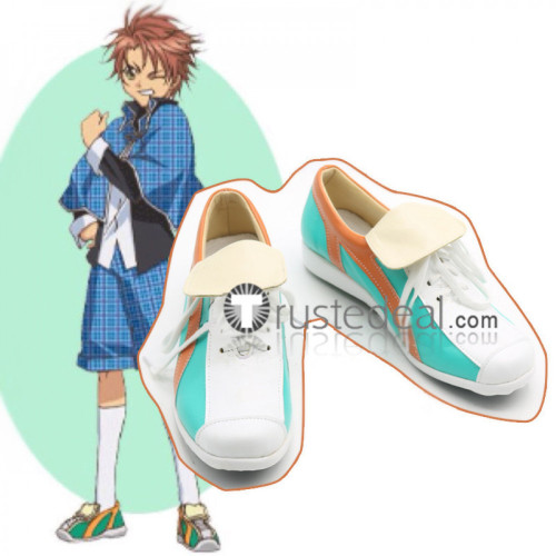 Shugo Chara Kukai Souma Blue Cosplay Shoes
