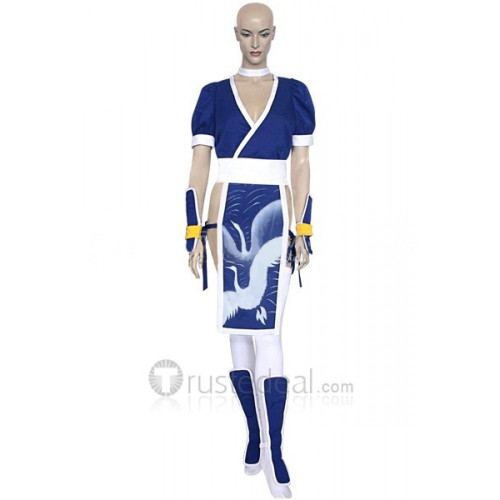 Dead or Alive Kasumi Blue Cosplay Costume