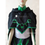 YuGiOh 5D's Misty Tredwell Misty Lola Black Green Cosplay Costume