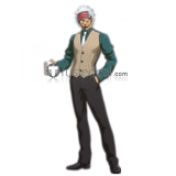 Phoenix Wright Ace Attorney Godot Souryuu Kaminogi Cosplay Costume