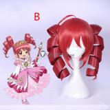 Fushigiboshi no Futagohime Twin Princess of Wonder Planet Fine Rein Red Blue Cosplay Wig