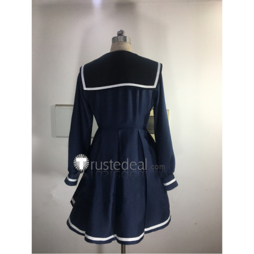Zombie Land Saga Zonbi Rando Saga Junko Konno Dark Blue Sailor Cosplay Costume