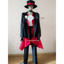 Bungou Stray Dogs Dead Apple Chuya Nakahara Black Cosplay Costume