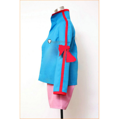 Tengen Toppa Gurren Lagann Simon Blue Pink Cosplay Costume