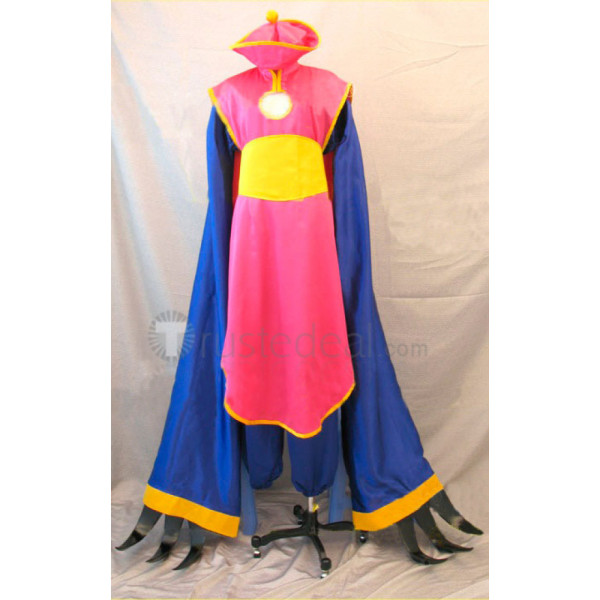 Darkstalkers Hsien-Ko Lei Lei Pink Blue Cosplay Costume