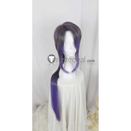 Sengoku Night Blood Oda Nobunaga Gradient Purple Cosplay Wig