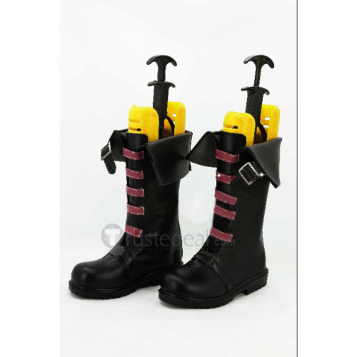 League of Legends Jinx Cosplay Boots Shoes 2