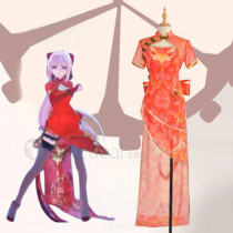 Vocaloid TDA Luka Megurine Cheongsam Cosplay Costume