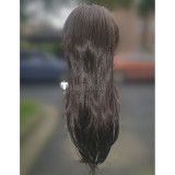Sally Face Game Sal Fisher Larry Johnson Blue Ponytails Brown Cosplay Wig