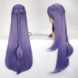 Onmyoji Yasha Awakened Dark Red Purple Cosplay Wigs