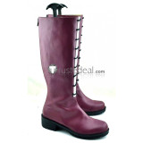 Hunter X Hunter Alluka Zoldyck Purple Red Cosplay Shoes Boots