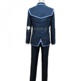 YuGiOh VRAINS Yusaku Fujiki Blue Uniform Cosplay Costume