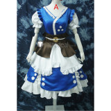 Touhou Project Komachi Onozuka Blue White Cosplay Costume