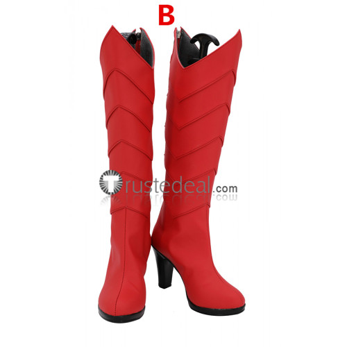 Tensei Shitara Slime Datta Ken Milim Nava Destroyer Red Cosplay Boots Shoes