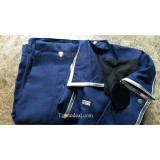 FullMetal Alchemist Fuhrer King Bradley Blue Uniform Cosplay Costume