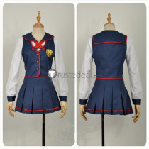 Love Live Sunshine Saint Snow Sarah Kazuno Blue School Uniform Cosplay Costume