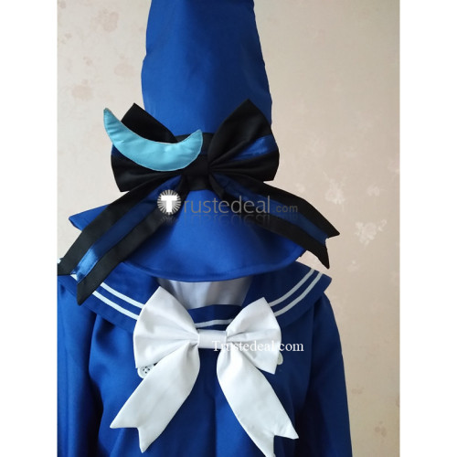 Wadanohara and the Great Blue Sea Wadanohara Blue Witch Cosplay Costume3