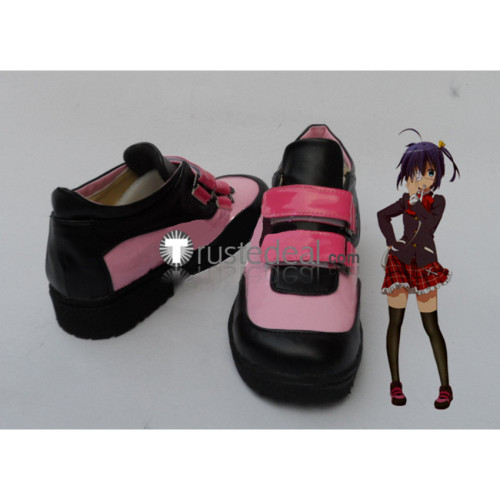 Chuunibyou Demo Koi ga Shitai Rikka Takanashi Pink Cosplay Shoes