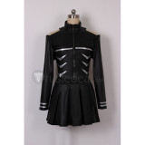 Tokyo Ghoul Female Ken Kaneki Black Battle Suit Cosplay Costume