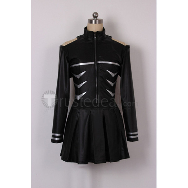 Genderbend Black Battle Suit Cosplay Costume