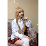 Sword Art Online Asuna Date White Cosplay Costume