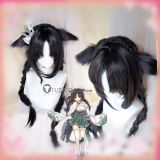 Azur Lane Honolulu Ooshio Kawakaze Silver Red Black Cosplay Wigs