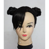 Street Fighter CHUN LI Black Brown Cosplay Wigs
