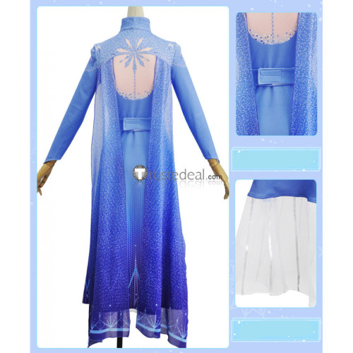 Frozen 2 Disney Princess Elsa Anna Dress Cosplay Costumes