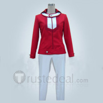 YuGiOh Jaden Yuki Red And White Suit Cosplay Costume
