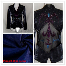 Yuri on Ice Katsuki Yuuri Free Skate Blue Coat Cosplay Costume