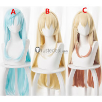 Arifureta Shokugyou de Sekai Saikyou Yue Shea Haulia Blonde Blue Cosplay Wigs
