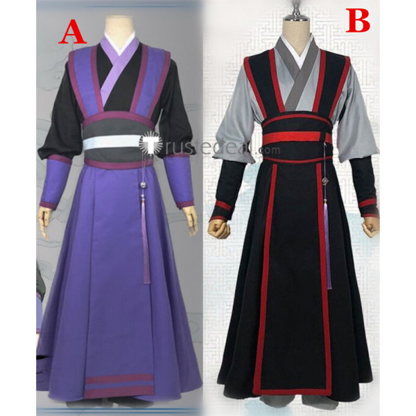 Mo Dao Zu Shi Wei Wuxian Jiang Cheng Adult Young Cosplay Costumes