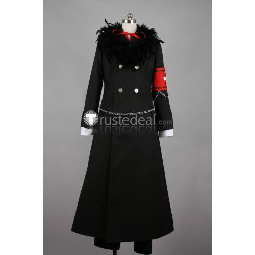 HanaKisou Kurotaka Black Coat Cosplay Costume