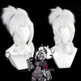 Helltaker Cerberus Lucifer Justice Zdrada Judgement White Cosplay Wigs